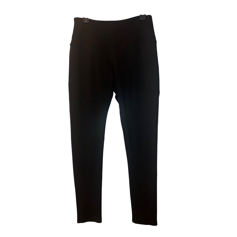 Jones & Co Jones New York Womens Black‎ High Rise Ponte Leggings Size L